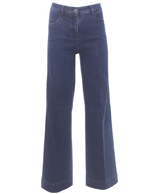 wide leg jeans VIA MASINI 80 | A26M978LA902